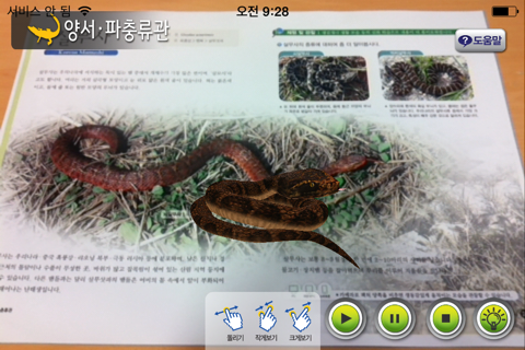 AR 양서파충류관 - 알짬교육 자연사 박물관 시리즈 screenshot 4