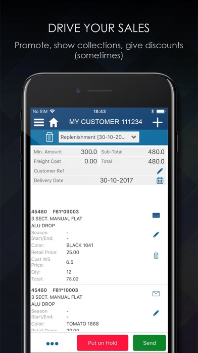 Odyssee Sales screenshot 2