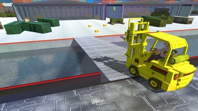 Real Forklift Driving Test 3D screenshot 2