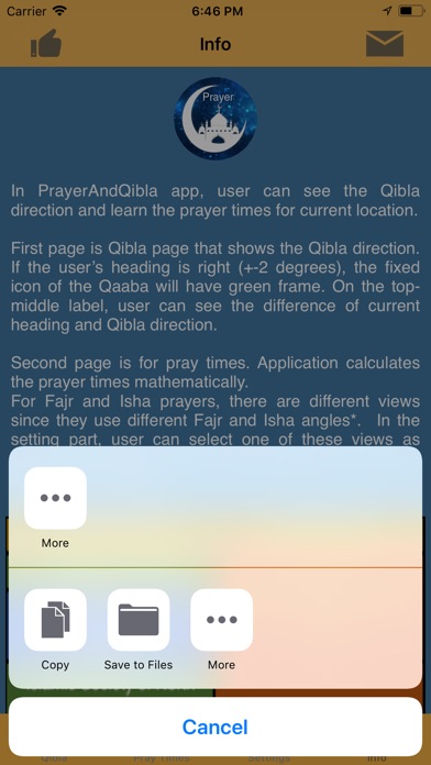 Qibla and Prayer Times screenshot 4