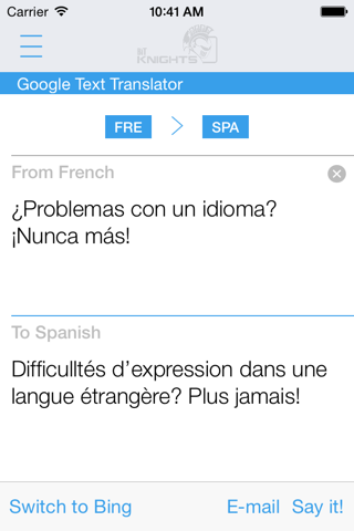 Dictionary Spanish French screenshot 4