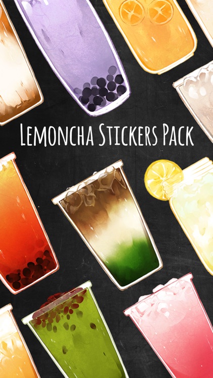 Lemoncha Stickers Pack