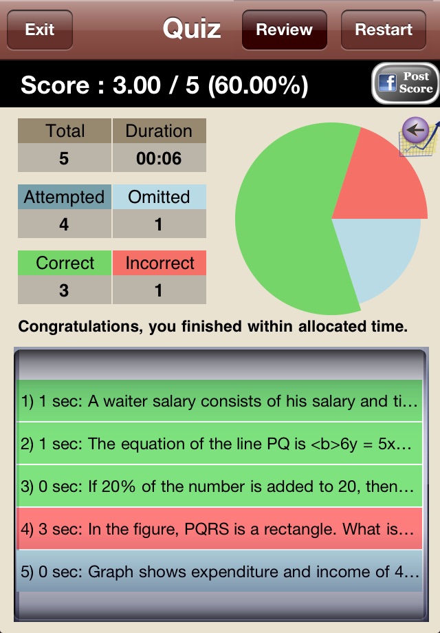 Math for GRE® Test (lite) screenshot 4