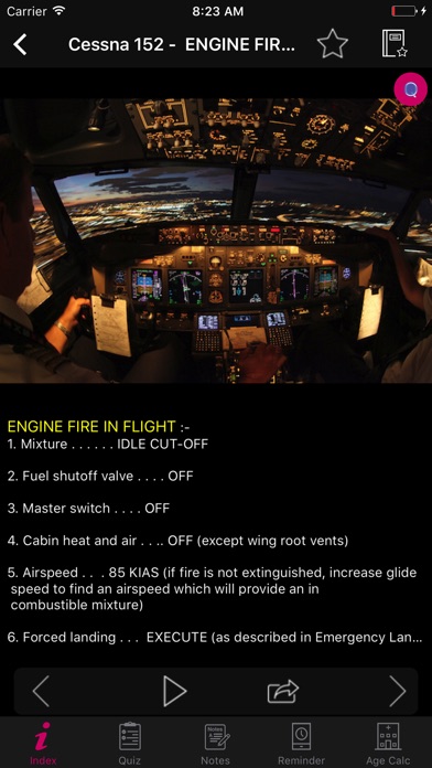 Cessna 152 Checklist Pilot screenshot 2