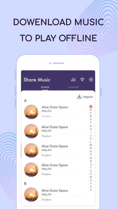 Pocket Player - offline music screenshot 4