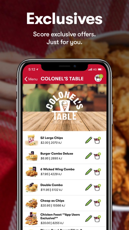 KFC - Order On The Go