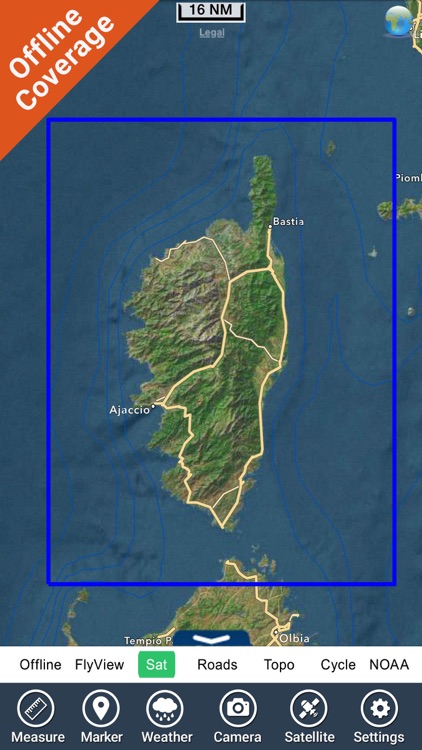 Boating Corsica Nautical Chart screenshot-4