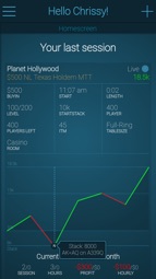 Poker Bankroll Tracker Captura de tela 1