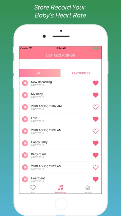 My Baby Heartbeat Listener screenshot-3