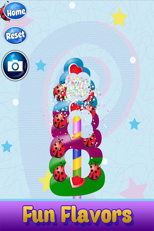 Ice Pop & Cream Maker Salon screenshot 3