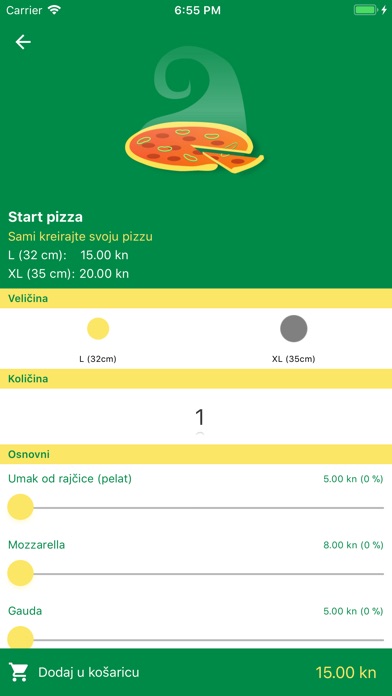 Moja pizza screenshot 3