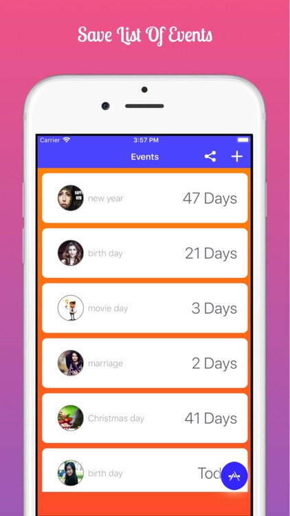 Count Down Widget 2017