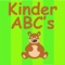 The Kinder ABC's educational app will help your child practice and learn the ABC’s