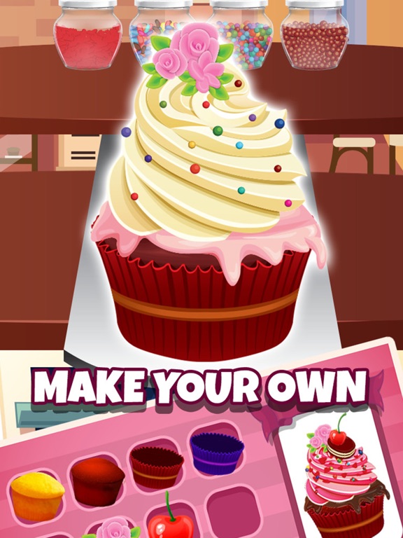 Cupcake Maker My Dessert Shop screenshot 5