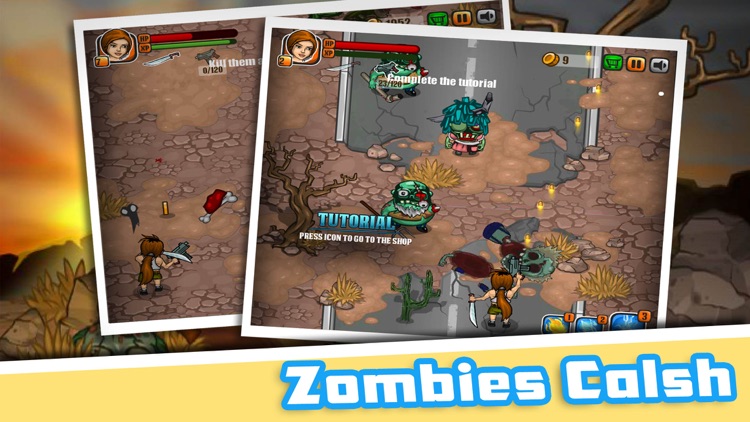 Zombies Clash:Fighting Hero screenshot-3