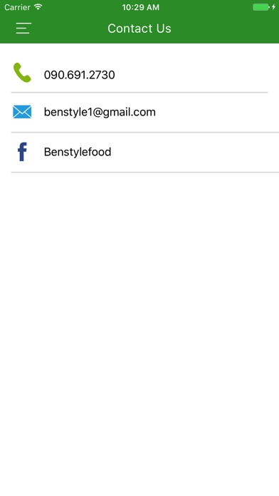 Benstylefood screenshot 4