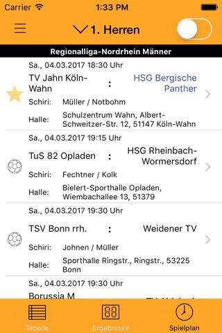HSG Bergische Panther screenshot 2