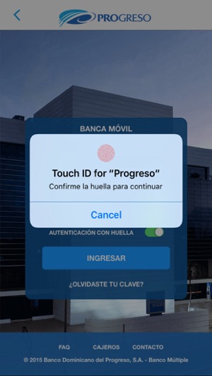 Banca Móvil Progreso