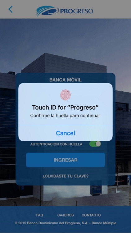 Banca Móvil Progreso