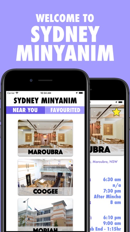 Sydney Minyanim