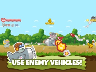 Bacon May Die: run,gun,fight!, game for IOS