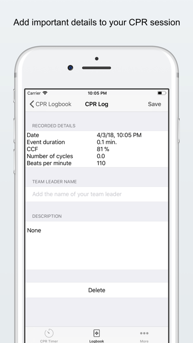 CPR Timer screenshot1
