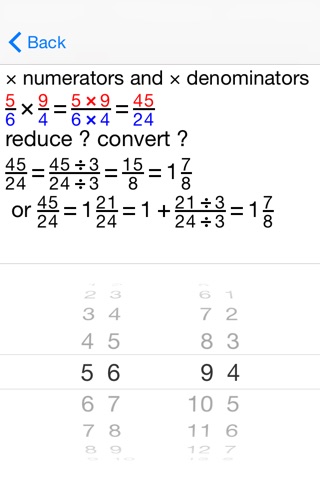 20/20 Fraction Basics screenshot 3