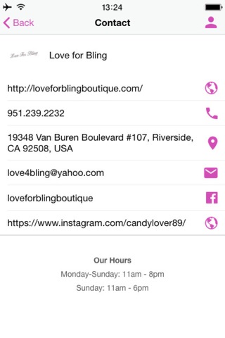 Love for Bling Boutique screenshot 2