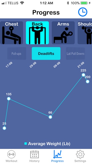 Lift - A Weightlifting App screenshot 4