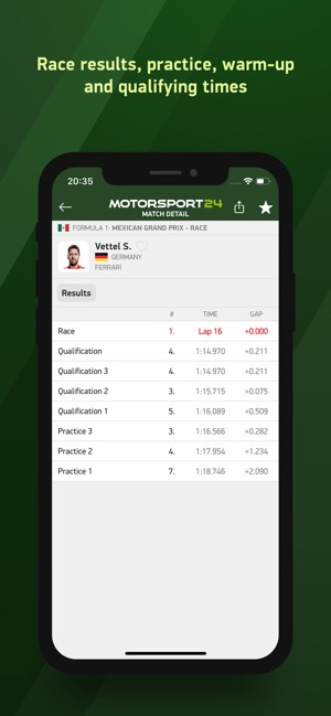 Motorsport 24 - live results(圖2)-速報App