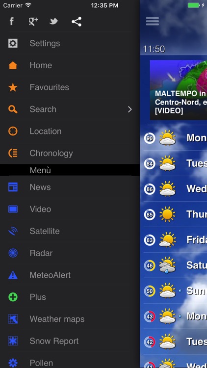 Meteo Plus - by iLMeteo.it