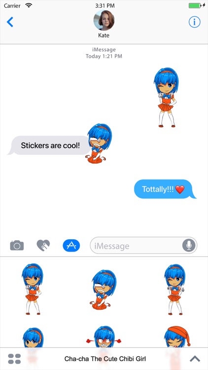 Cha-cha The Cute Chibi Girl