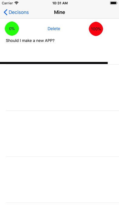DecisionsDecisions screenshot 2