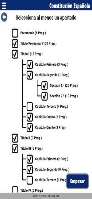 Tests constitución Española(圖4)-速報App