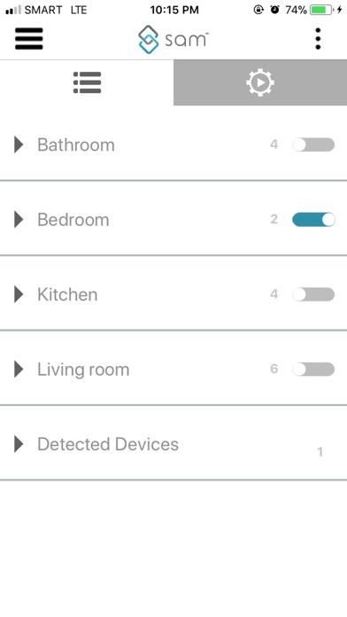 SAM - Home Automation screenshot 2