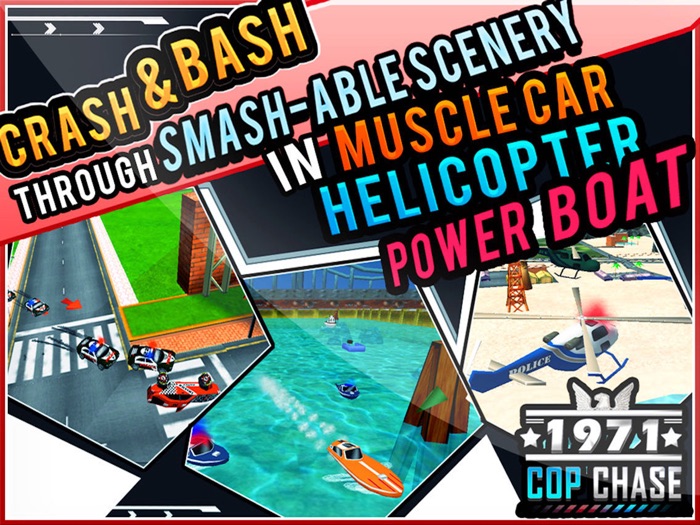 Cop Chase Shooting  Racing