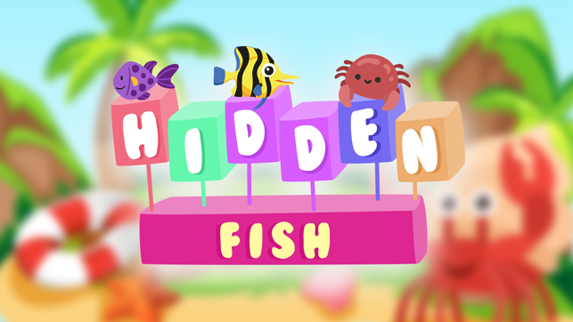 Toddler hidden game for kids