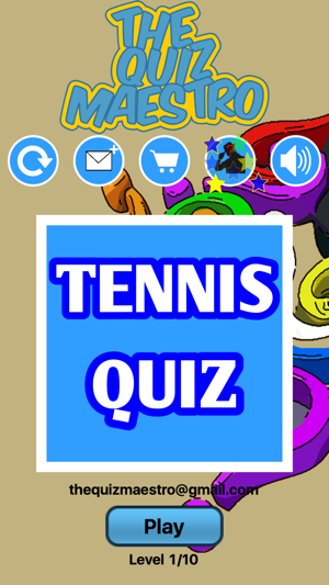 Tennis Game Quiz Maestro