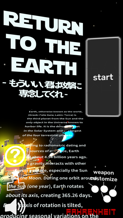 RETURN TO THE EARTH screenshot 1