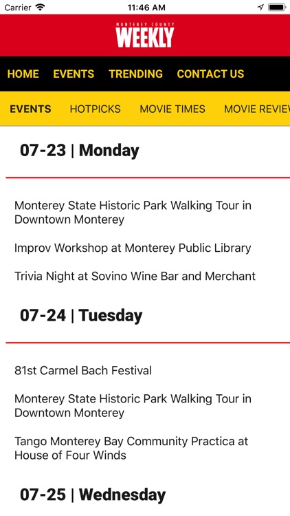 Monterey County Weekly screenshot-4