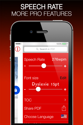 vBookz PDF Voice Reader screenshot 3