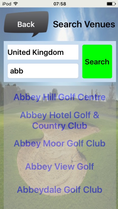 Golftell Public screenshot 2