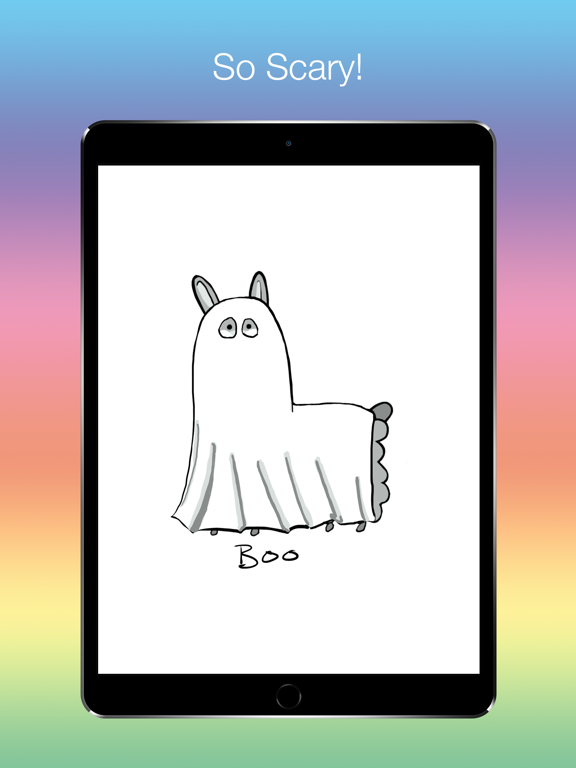 Cute Llama Stickersのおすすめ画像3