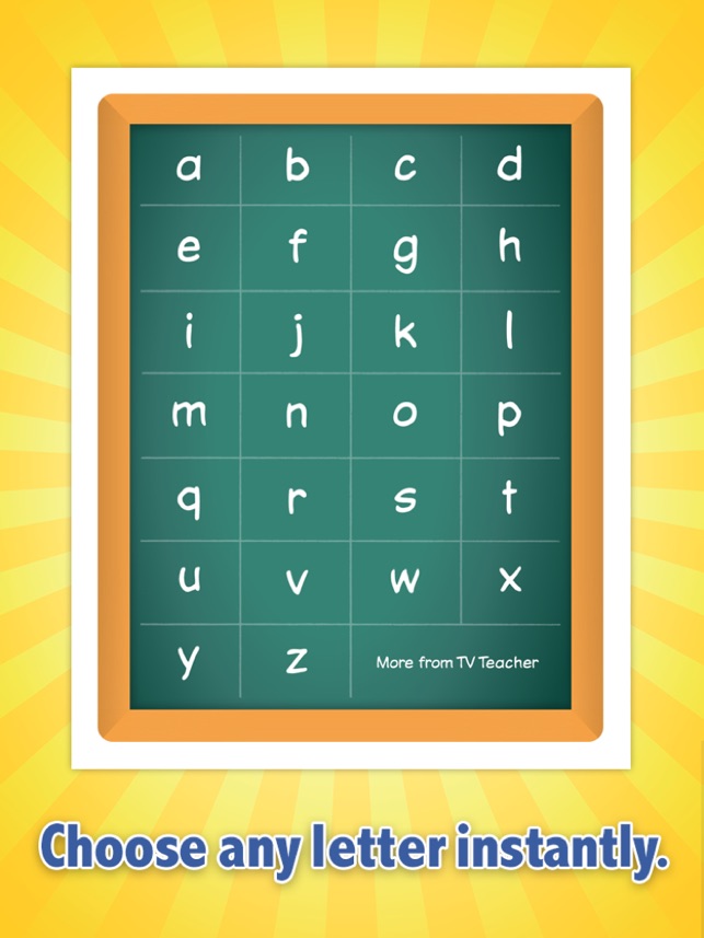 TV Teacher: abc's-lowercase(圖5)-速報App