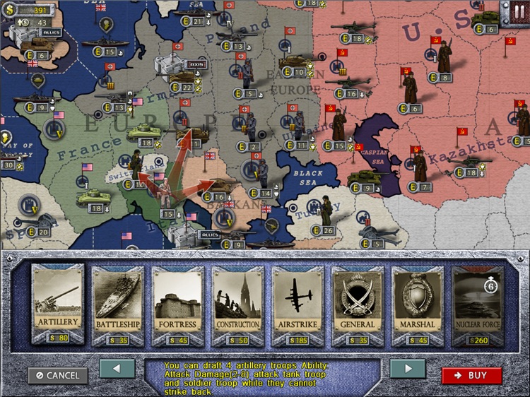 World Conqueror 1945 for iPad screenshot-4