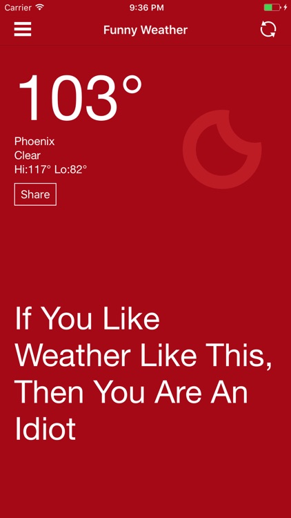 The Funny Weather