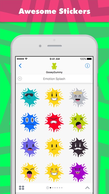 Emotion Splash stickers