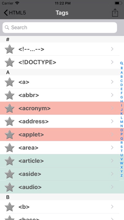 HTML5 Reference Guide