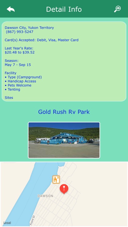 Yukon Campgrounds & Parks