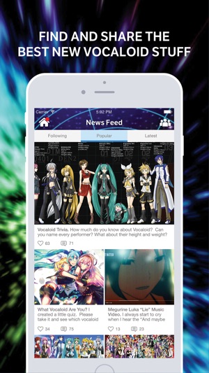 Amino for: Vocaloid Music(圖1)-速報App